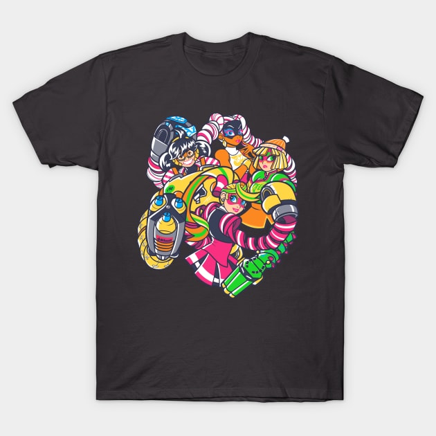 Up in Arms T-Shirt by Ohsadface